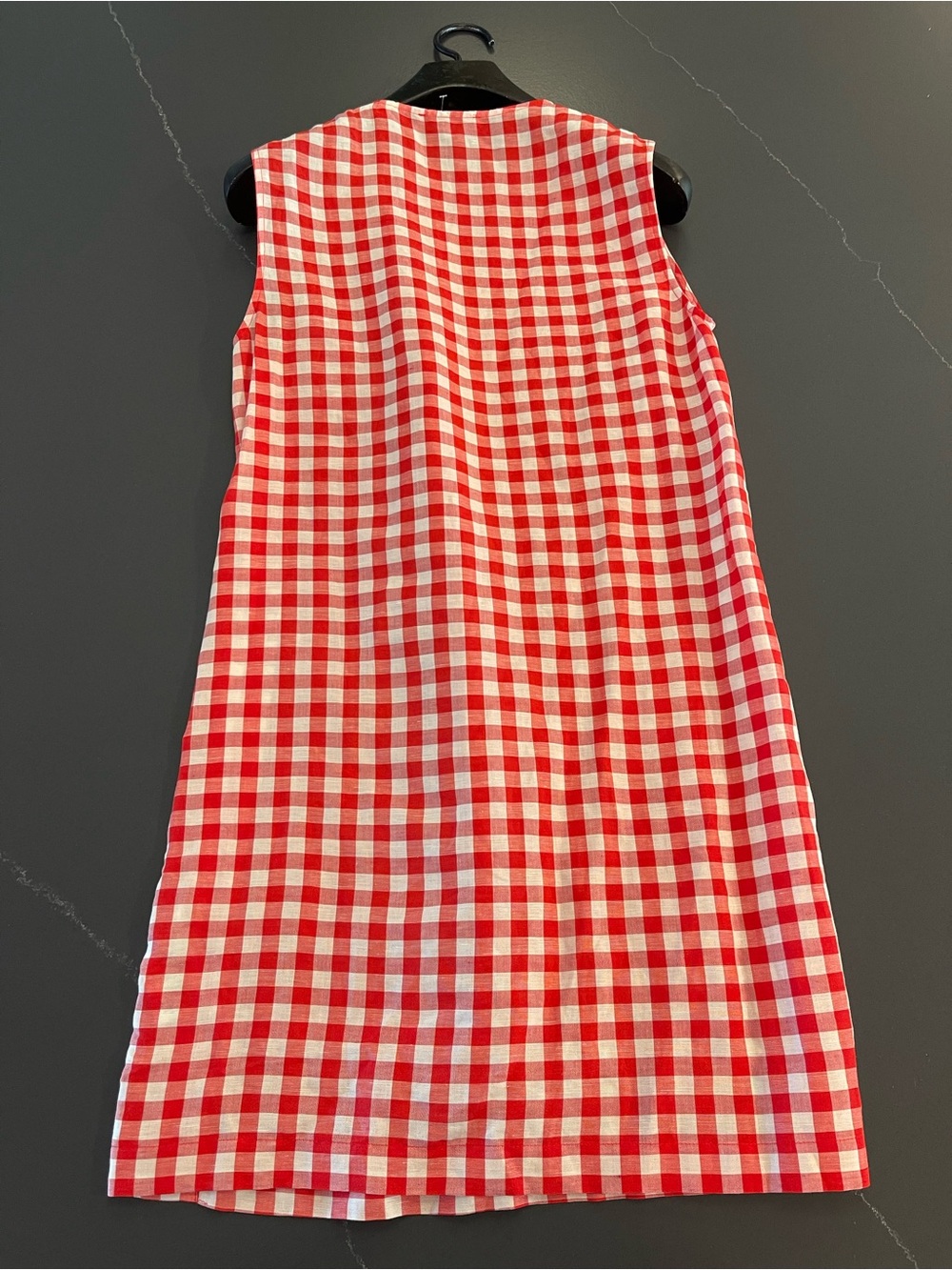 Doen Red and White Gingham Mini Dress - Picture 8 of 12
